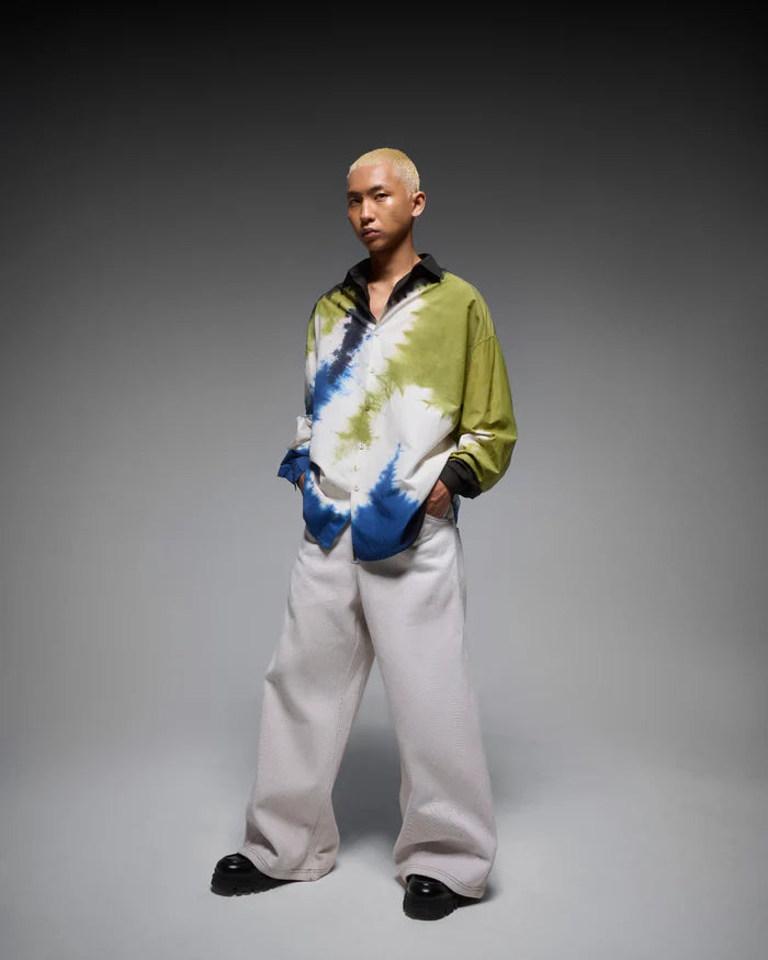 DROP SHOULDER CLASSIC TIE DYE SHIRT
