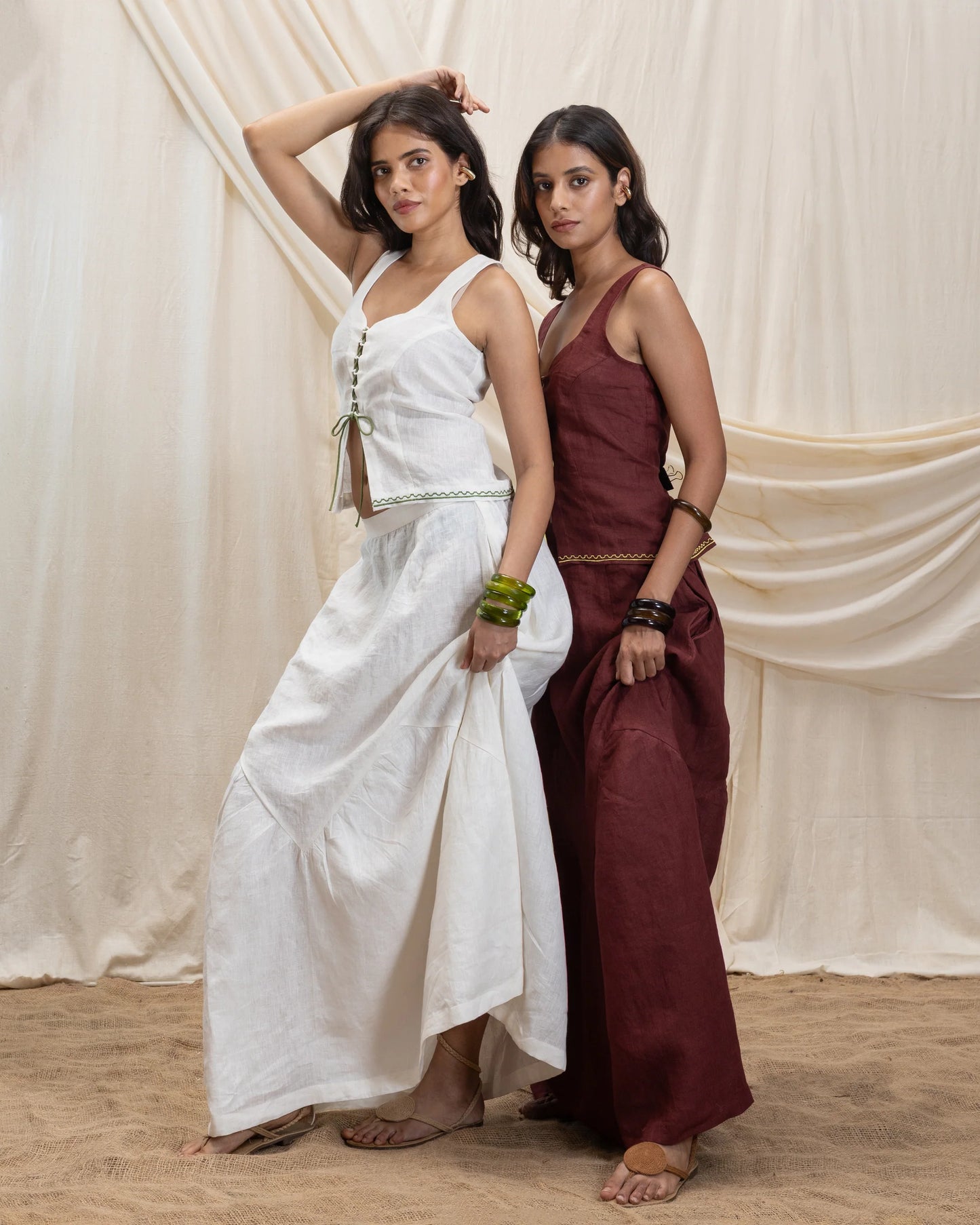 Soft Pleated Skirt