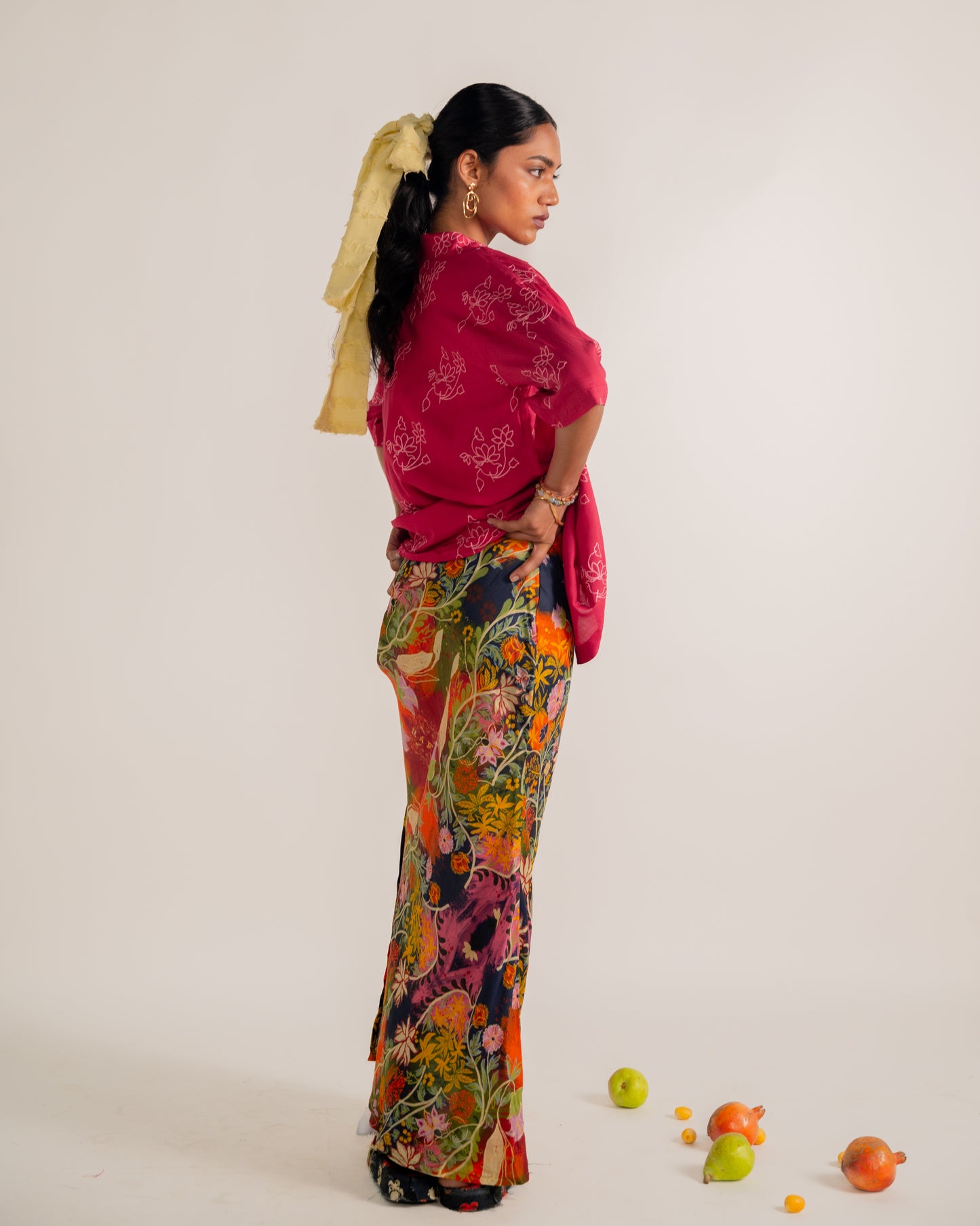 sustainable fabric, artisanal clothes, one of a kind clothes, colourful.