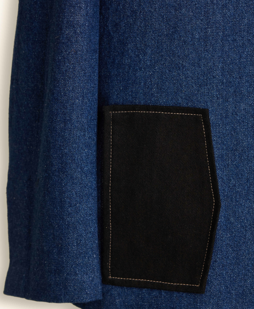 denim jacket, sustainable denim for men,