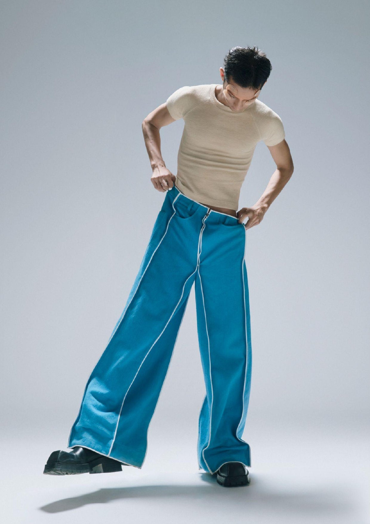SQUARE WAIST PANTS