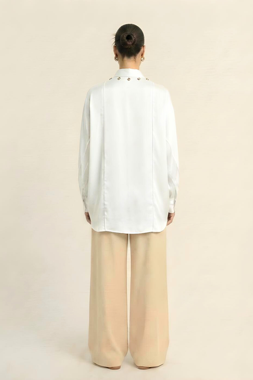 Kaftan Blouse - Ivory