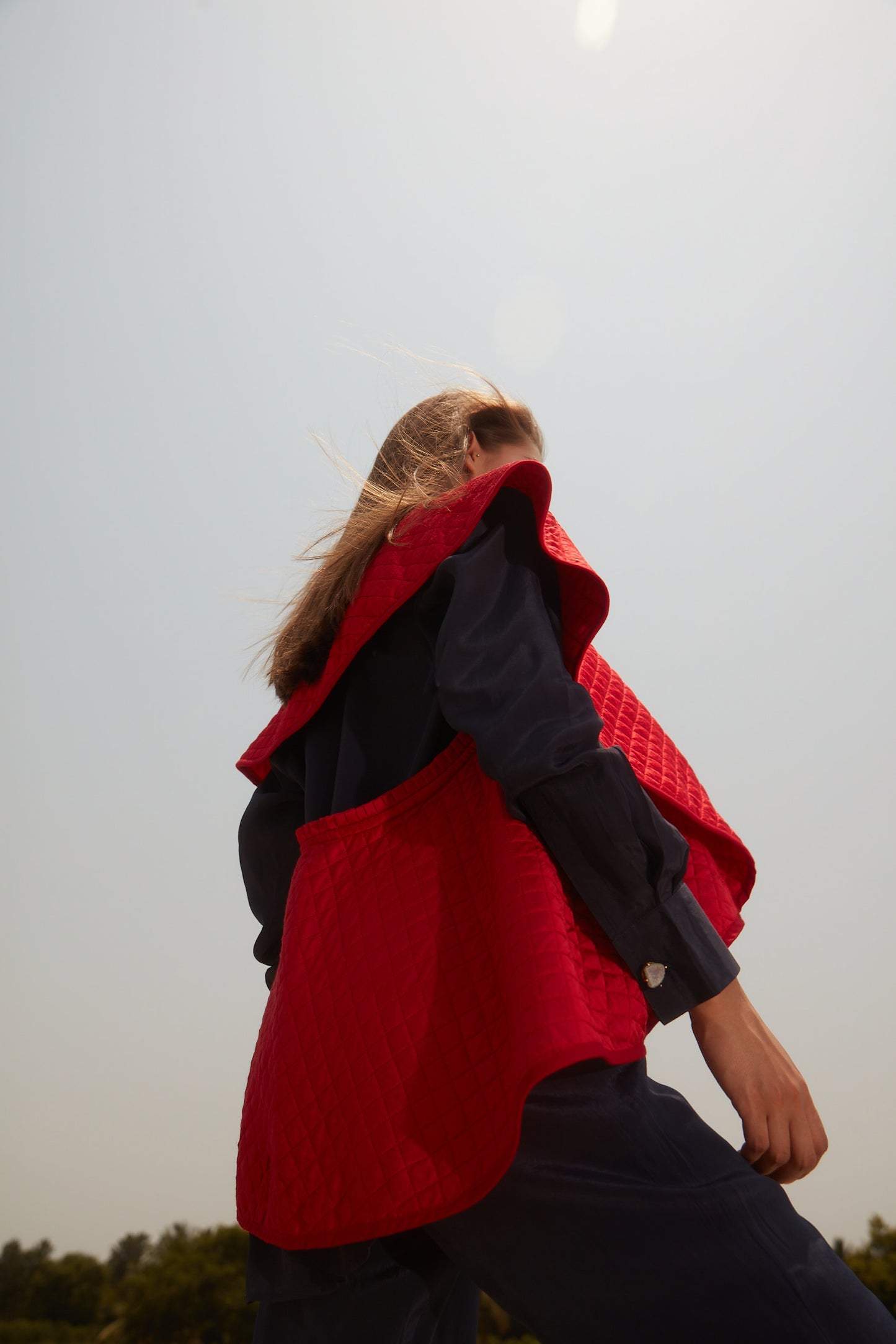 KESSHO Cord Set - Pants (Navy Blue)