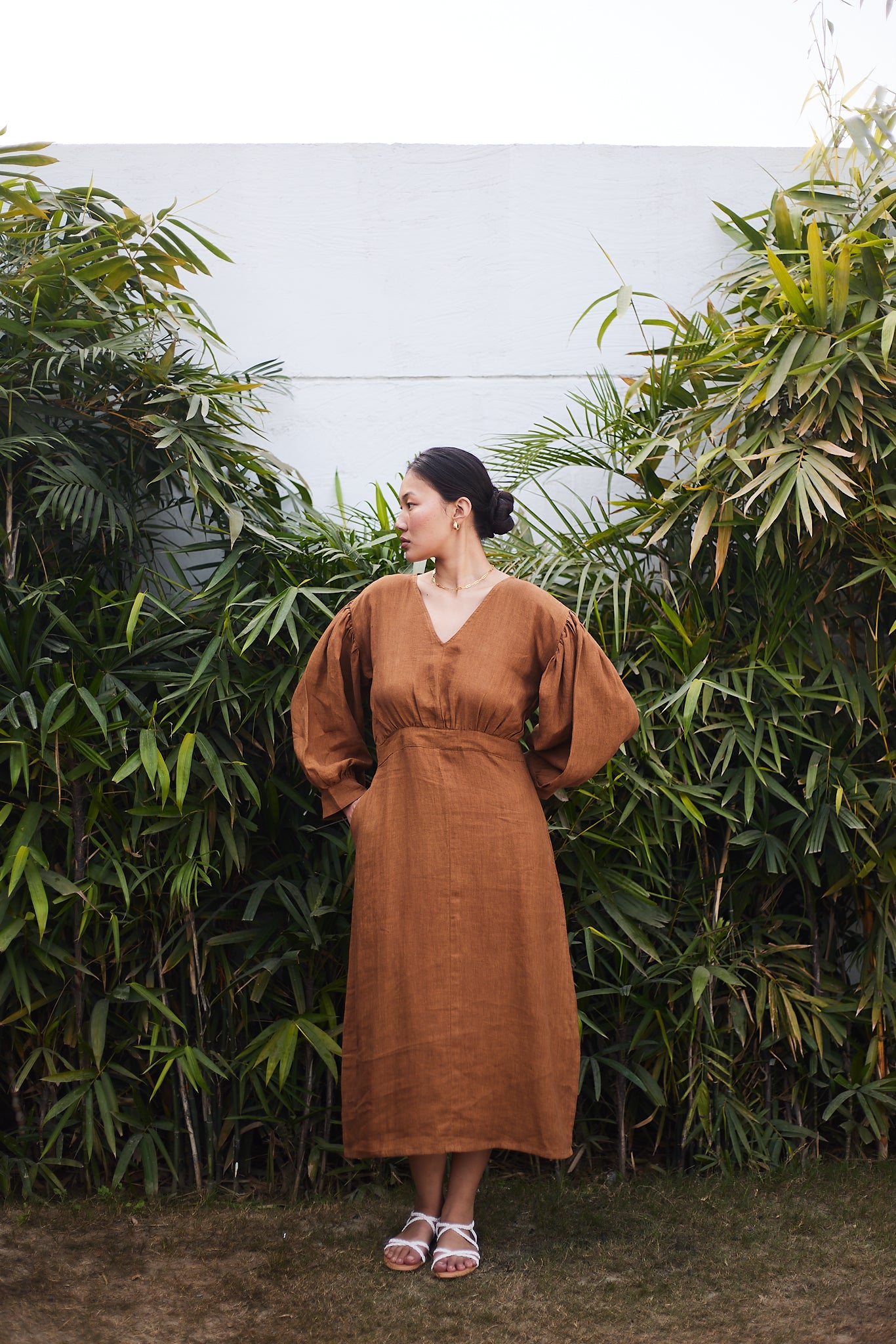 ethical brown dress ethical fashion BLOG AVE Styles