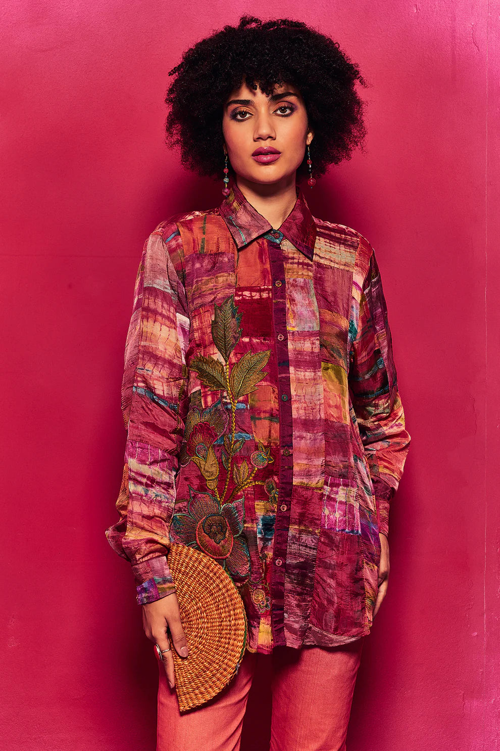 Mehar Top Fuchsia