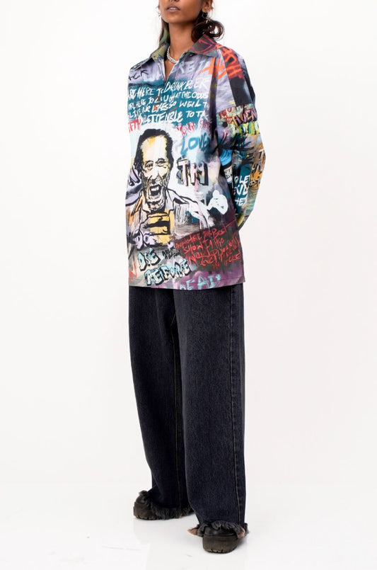 Huemn City' Graffiti Shirt
