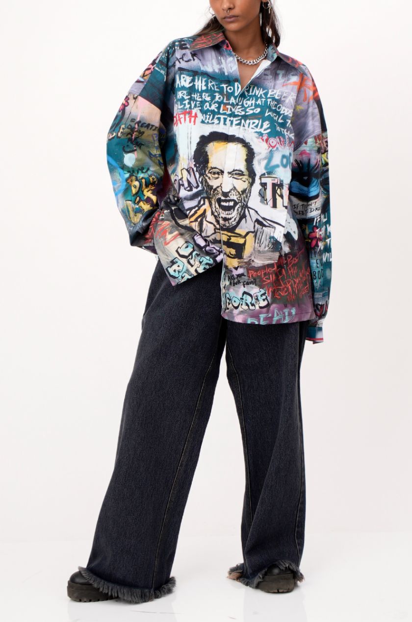 Huemn City' Graffiti Shirt