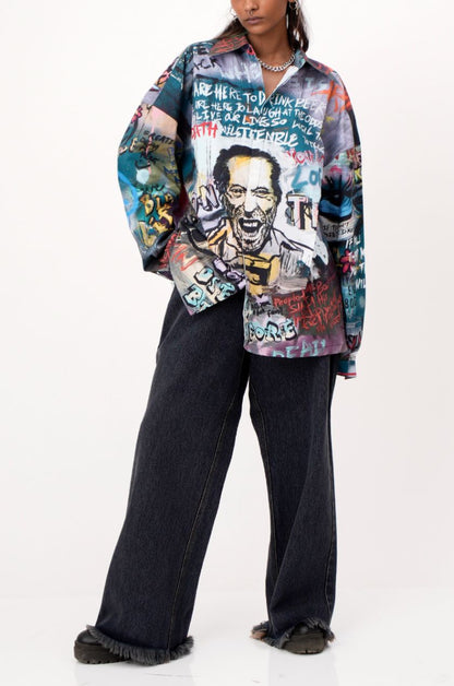 Huemn City' Graffiti Shirt