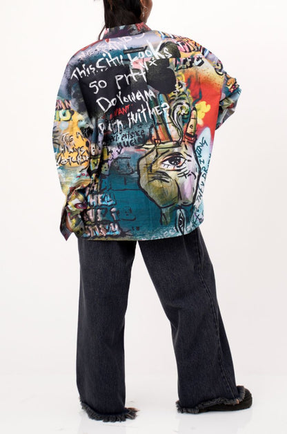 Huemn City' Graffiti Shirt