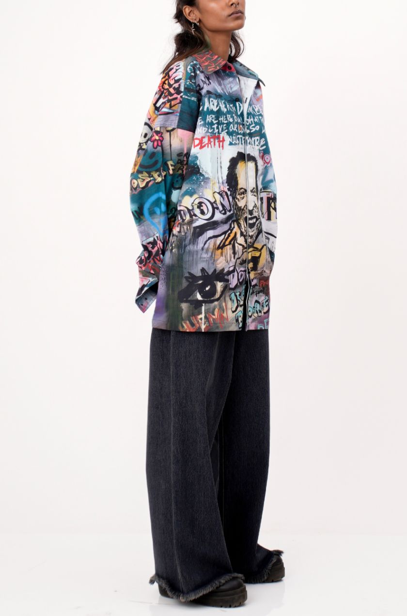Huemn City' Graffiti Shirt