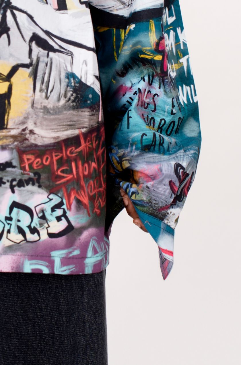 Huemn City' Graffiti Shirt