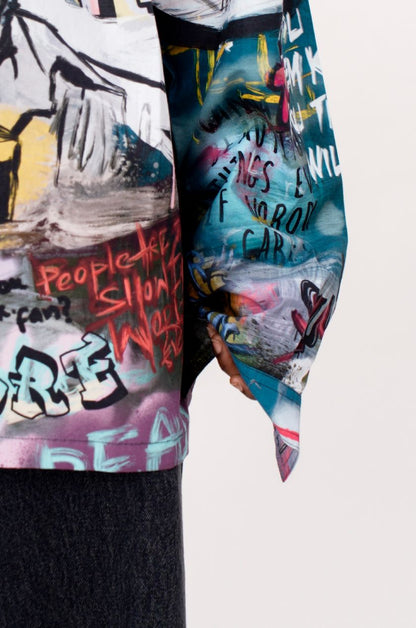 Huemn City' Graffiti Shirt