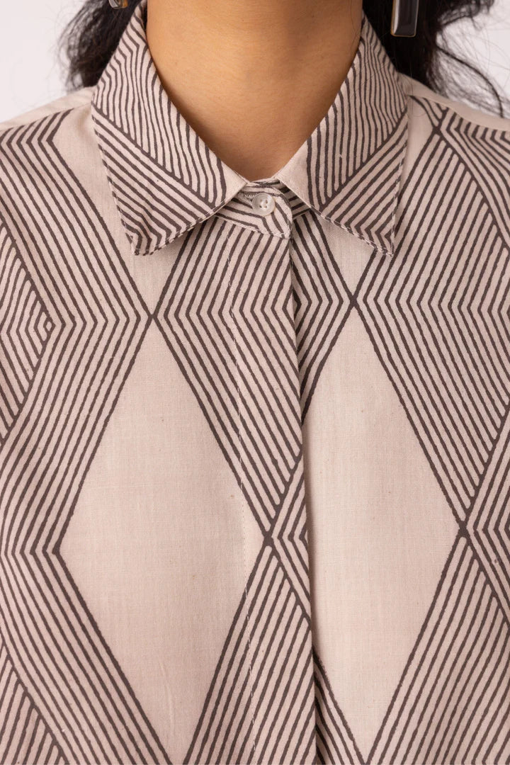 Tess Hand Printed Shirt