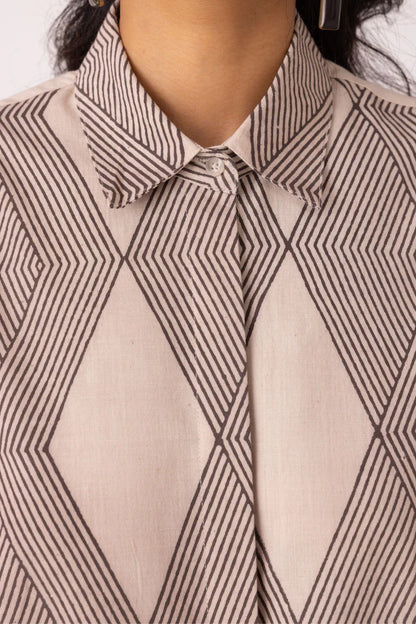 Tess Hand Printed Shirt