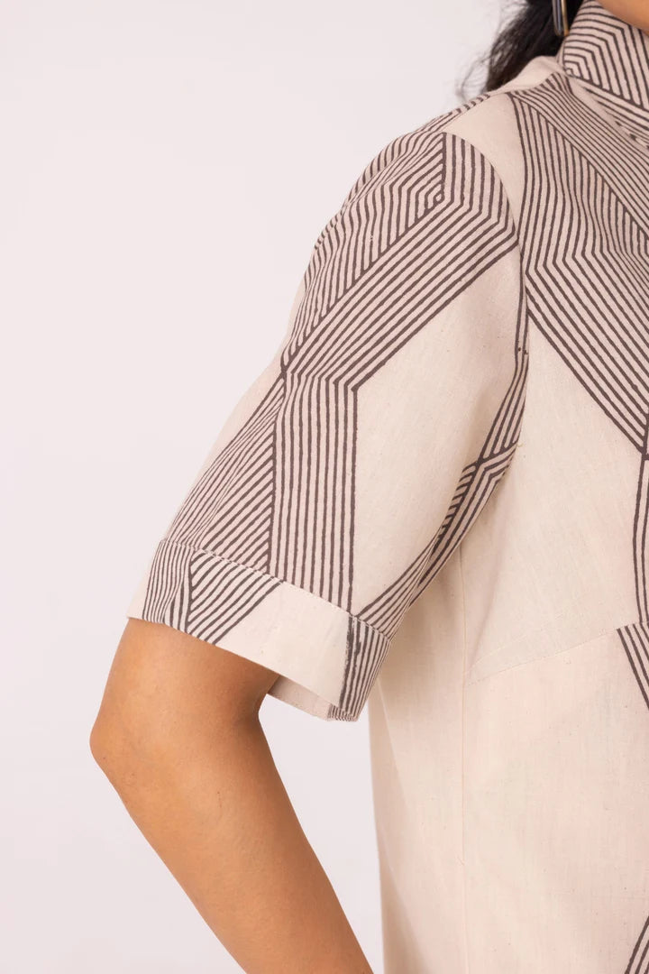 Tess Hand Printed Shirt