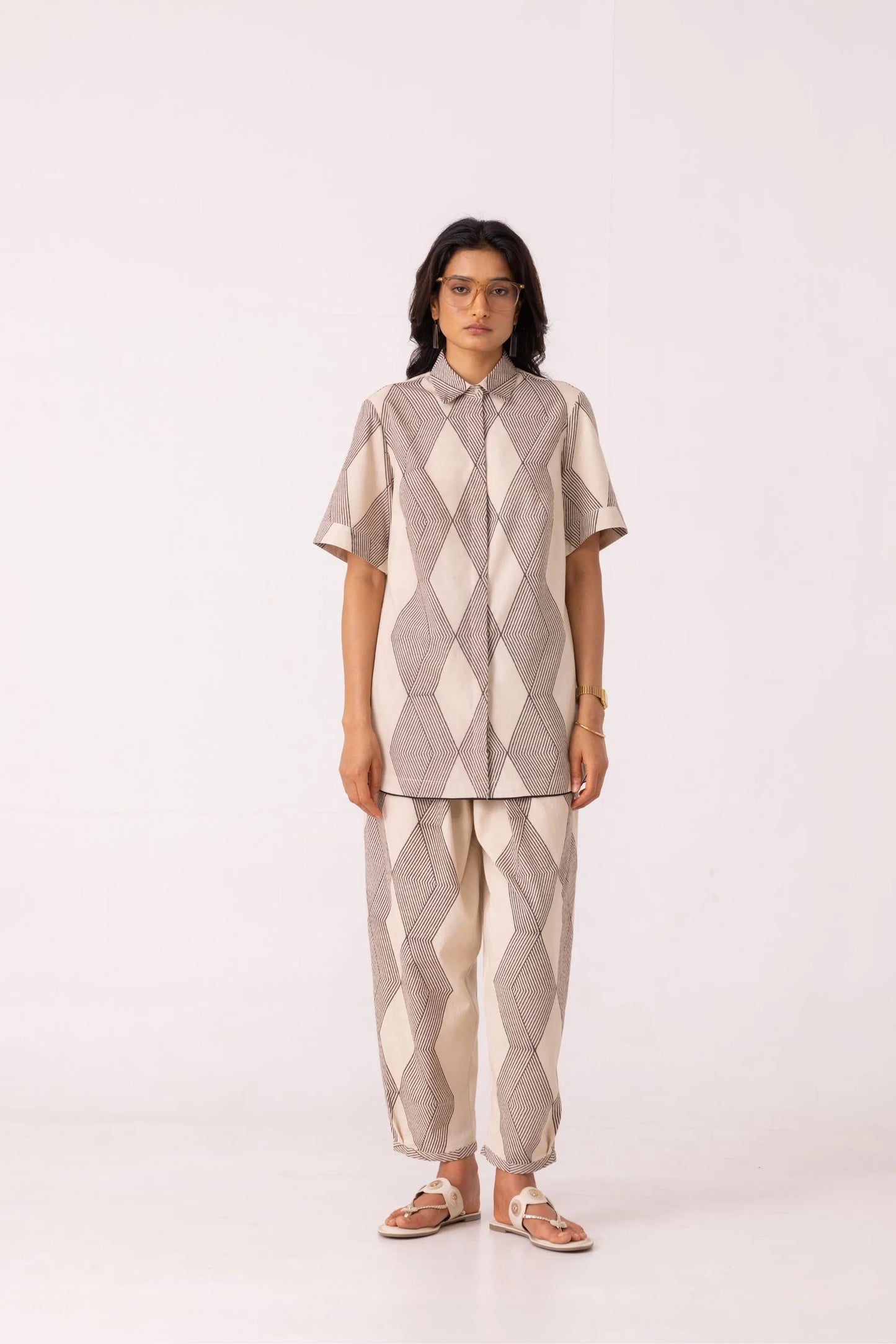 Tess Hand Printed Shirt
