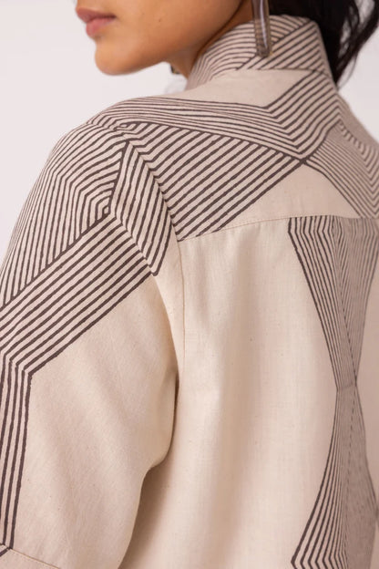 Tess Hand Printed Shirt