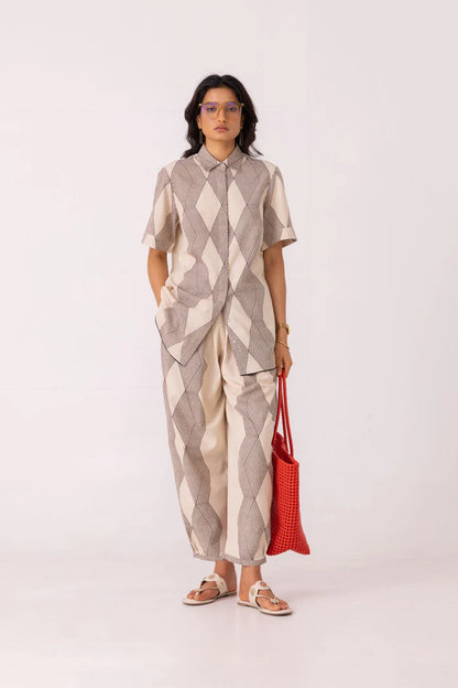 Tess Hand Printed Shirt