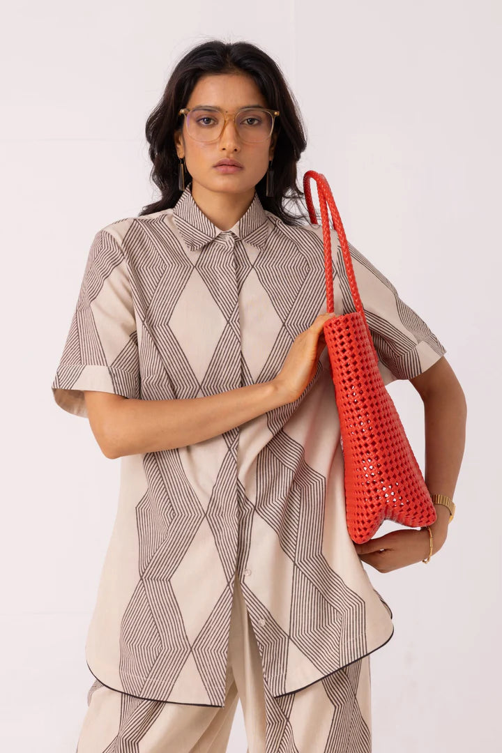 Tess Hand Printed Shirt