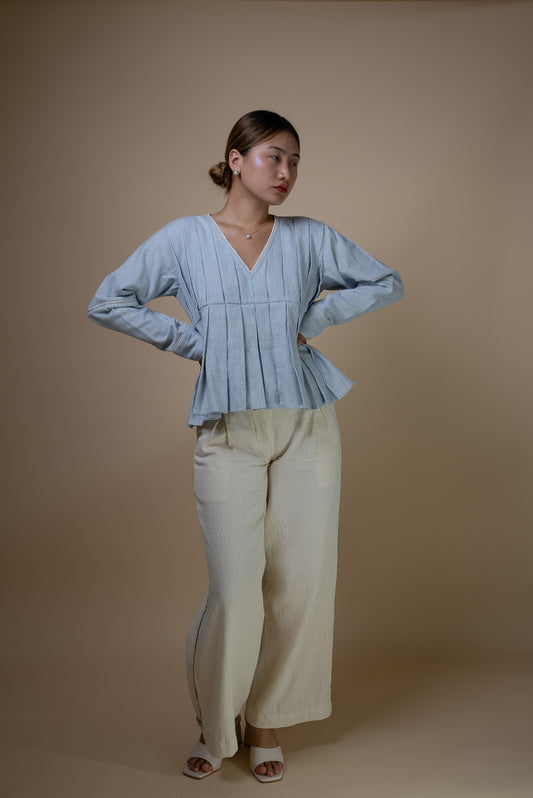 Meadows Pleated Blouse