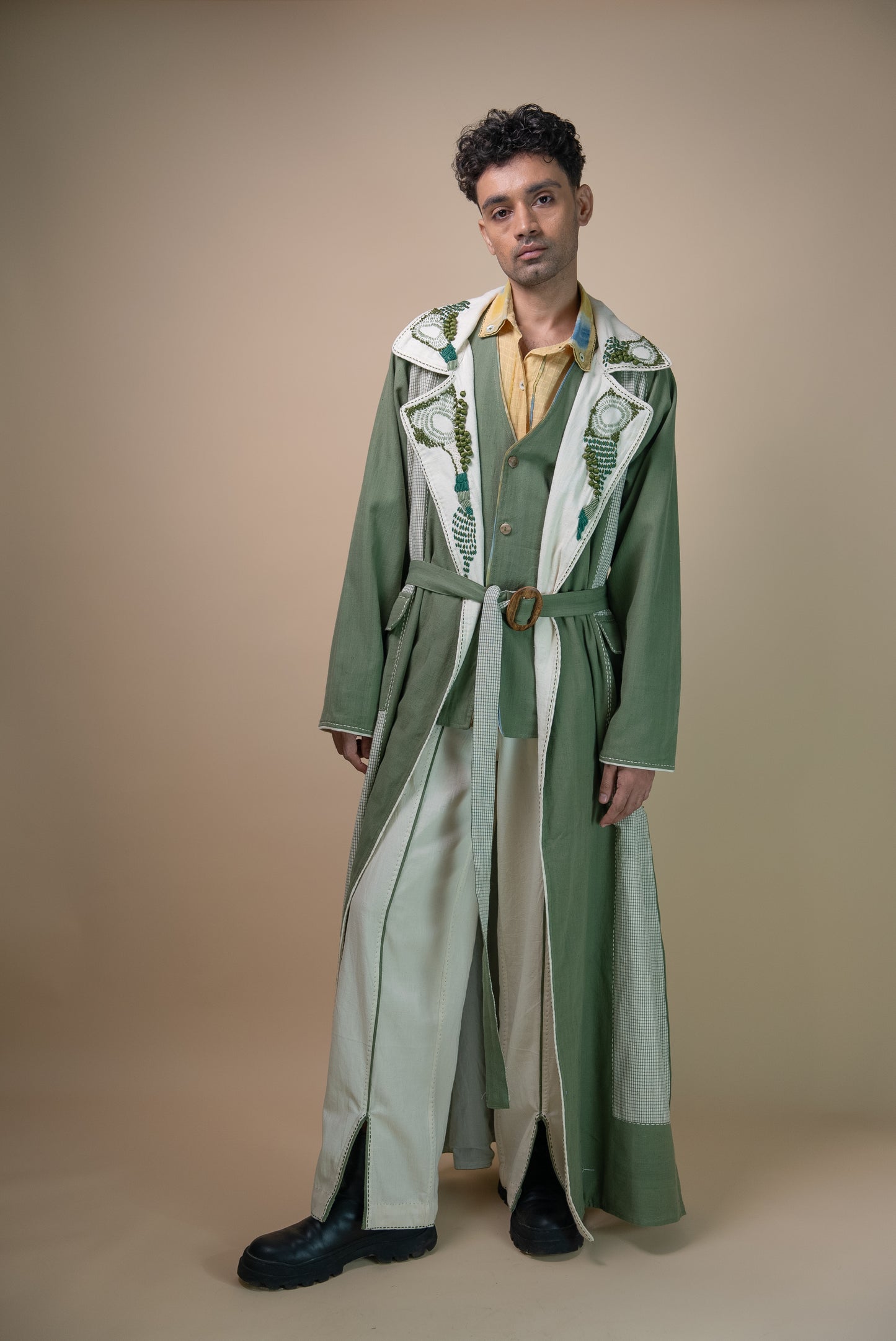 Meadows Unisex Colour Blocked Trench