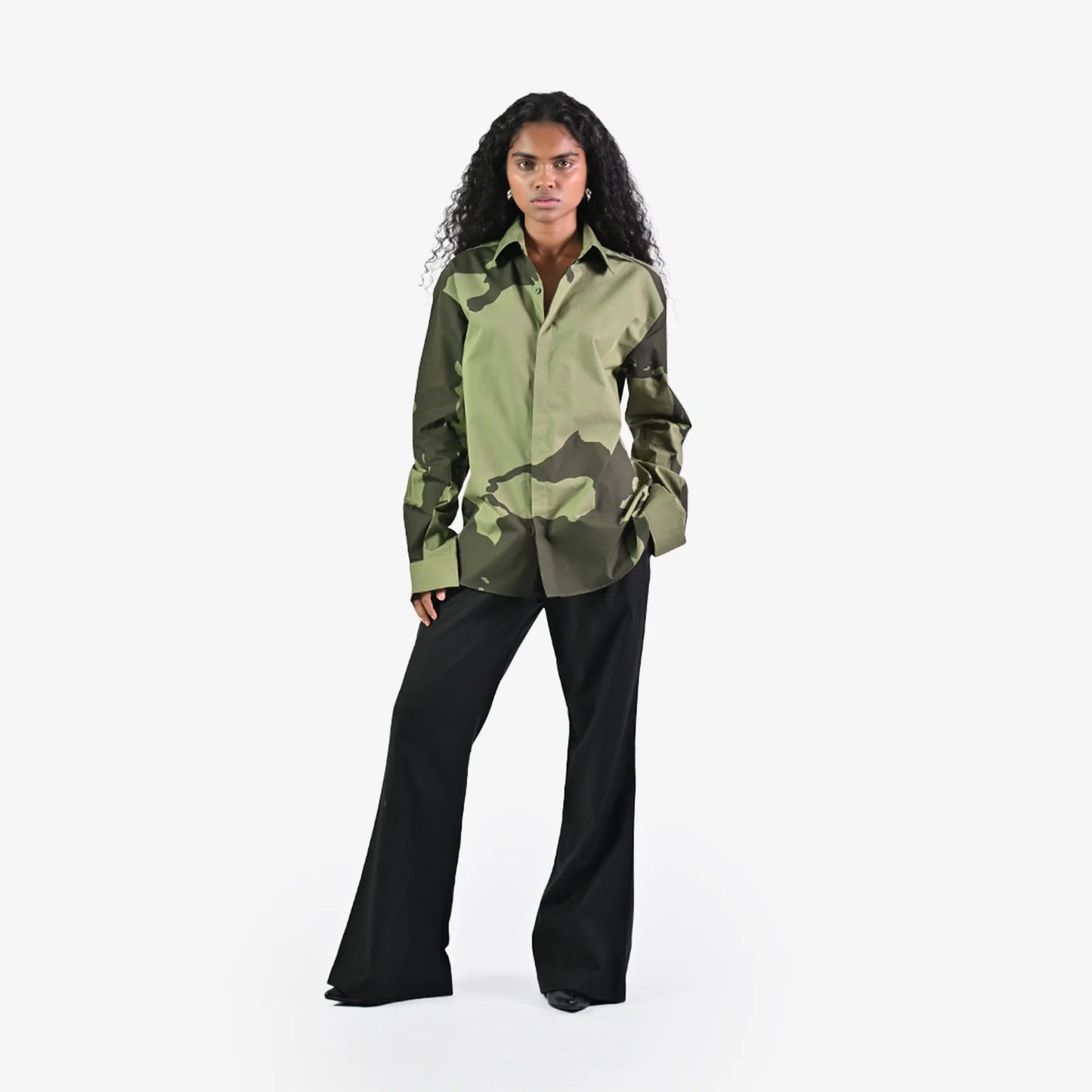 HUEMN Flesh Shirt - Dark Green