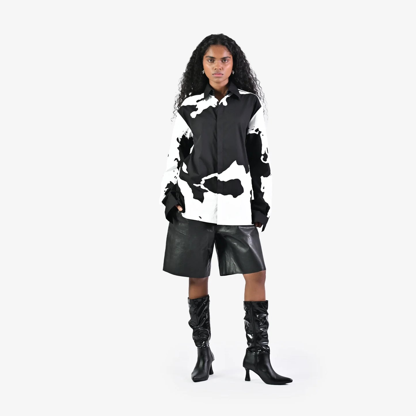 HUEMN Flesh Shirt - Black
