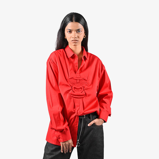 Gorilla Insignia Shirt - Red