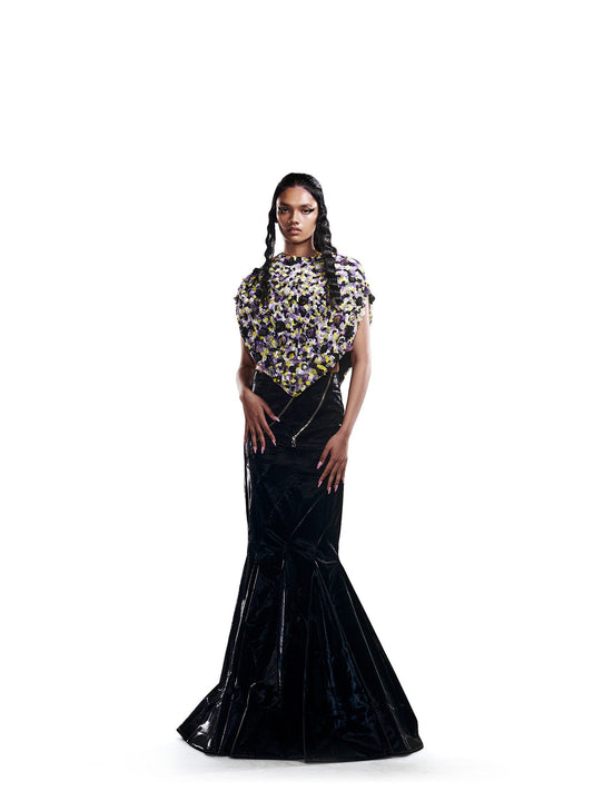 EMBROIDERED PUFF DOME