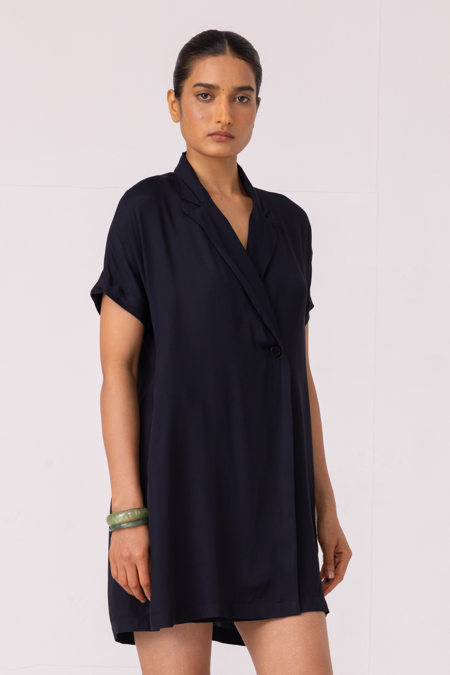 Amy Black Blazer Dress
