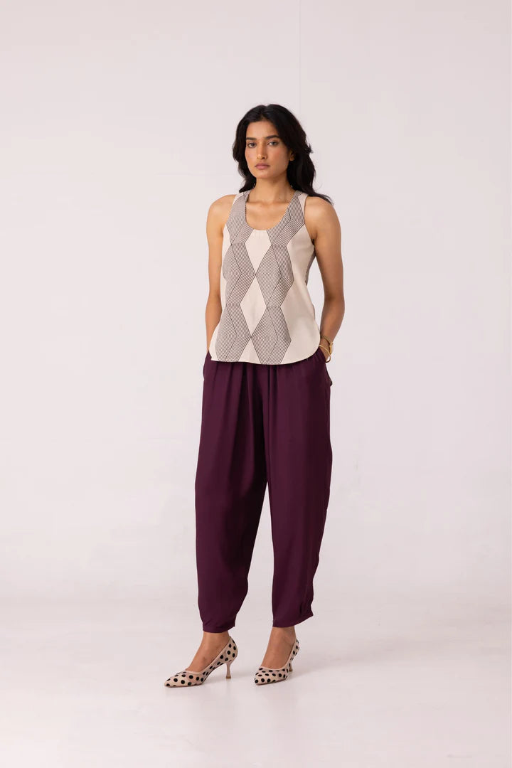 Sonja Wine Barrel Pants