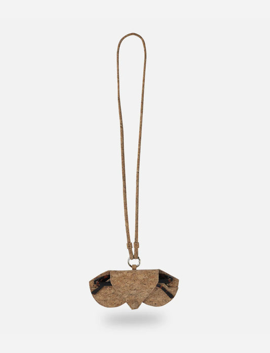Noir Sunglass Case - Cork