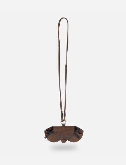 Noir Sunglass Case - Tan