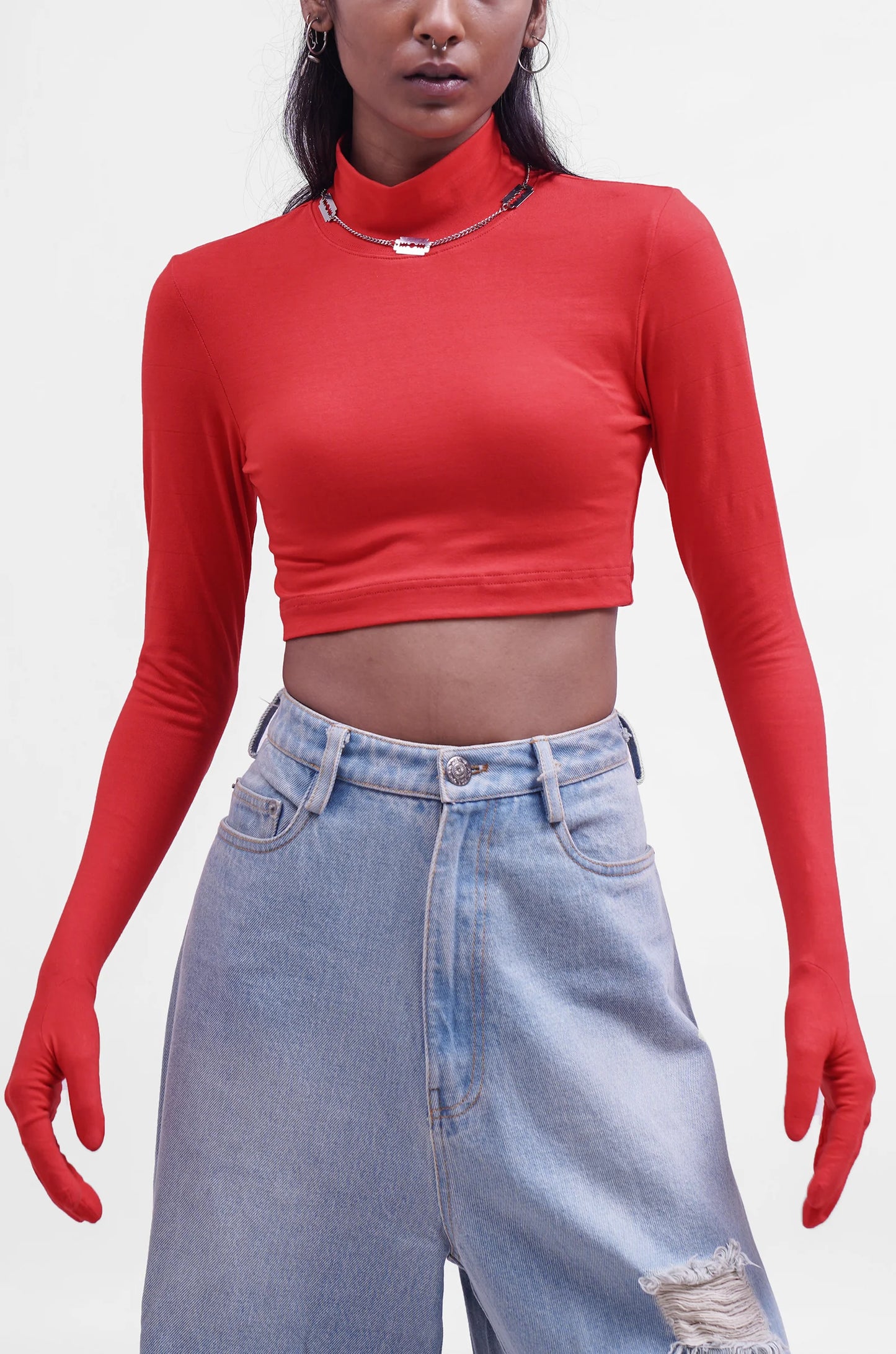 Second Skin Crop Top 2.0 - Red
