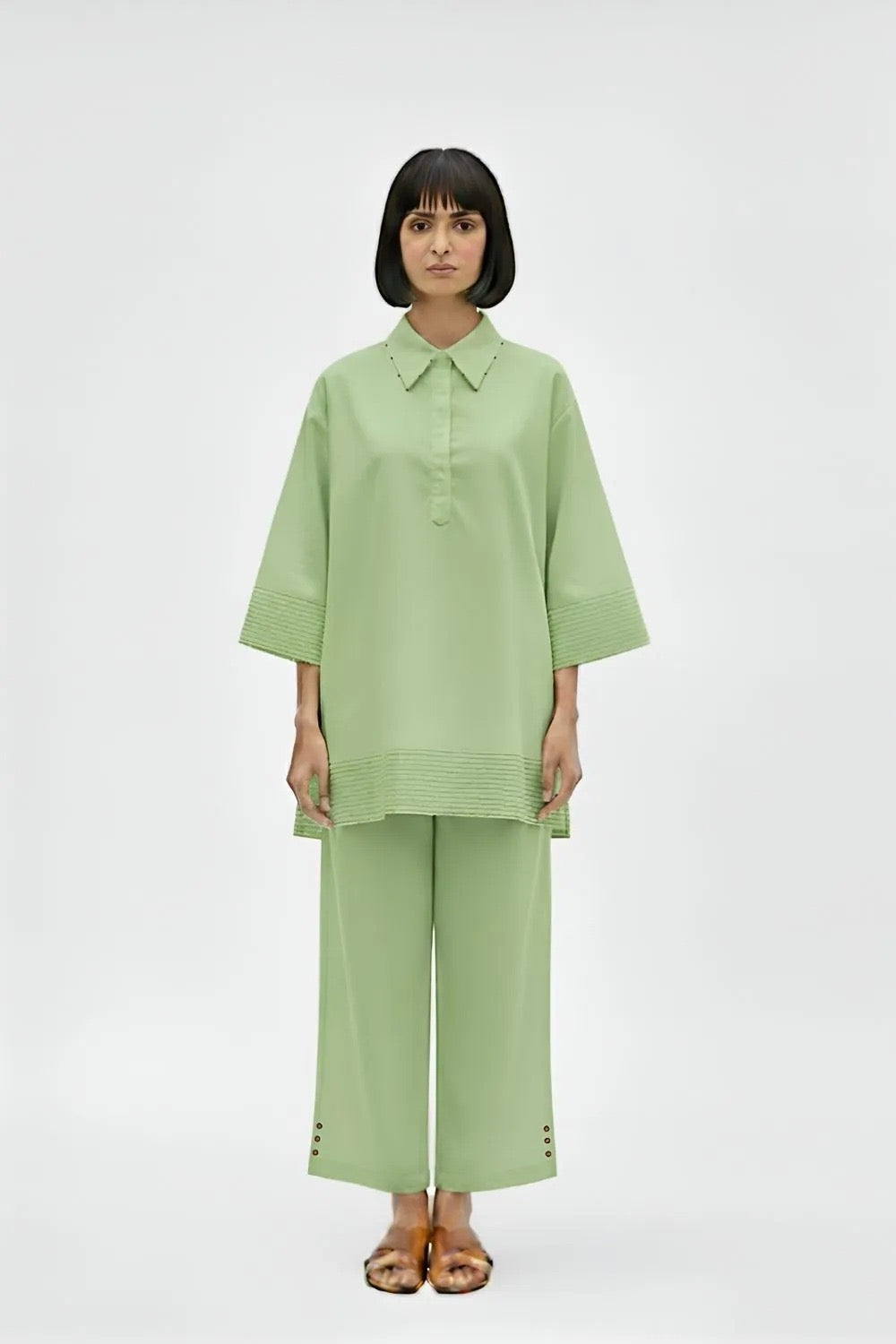 Asparagus Green Co-ord Set