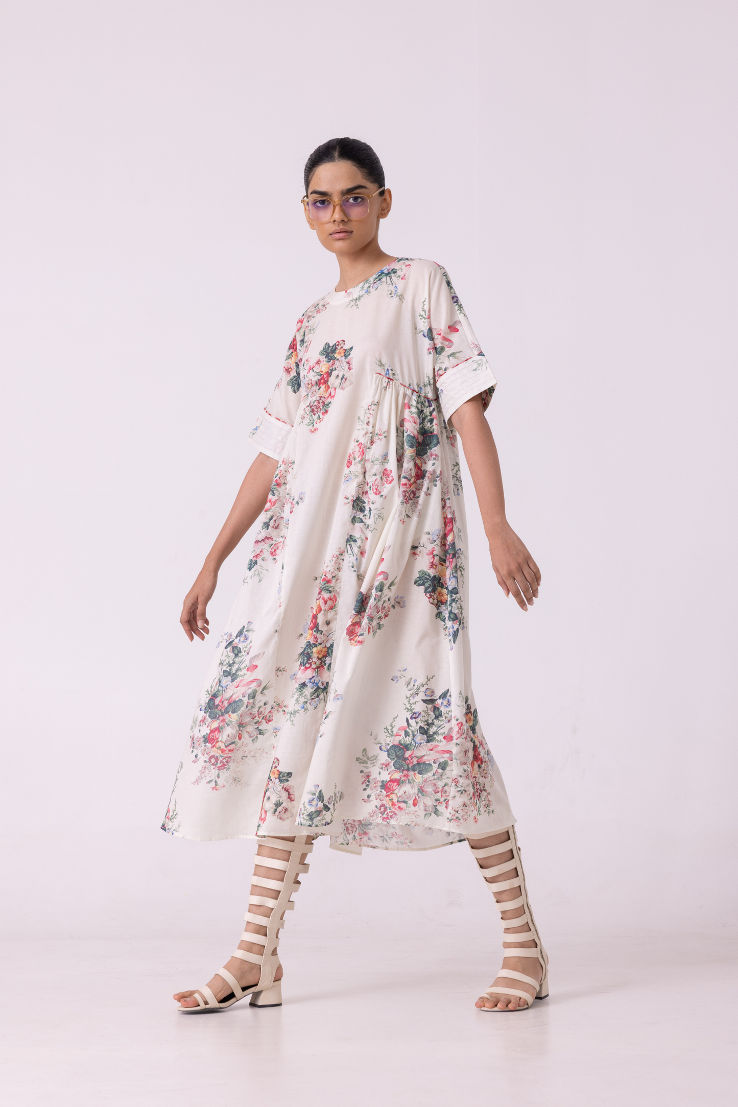 Lily Floral Printed Dress