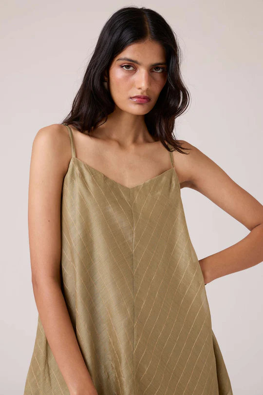 Jane Olive Handwoven Dress