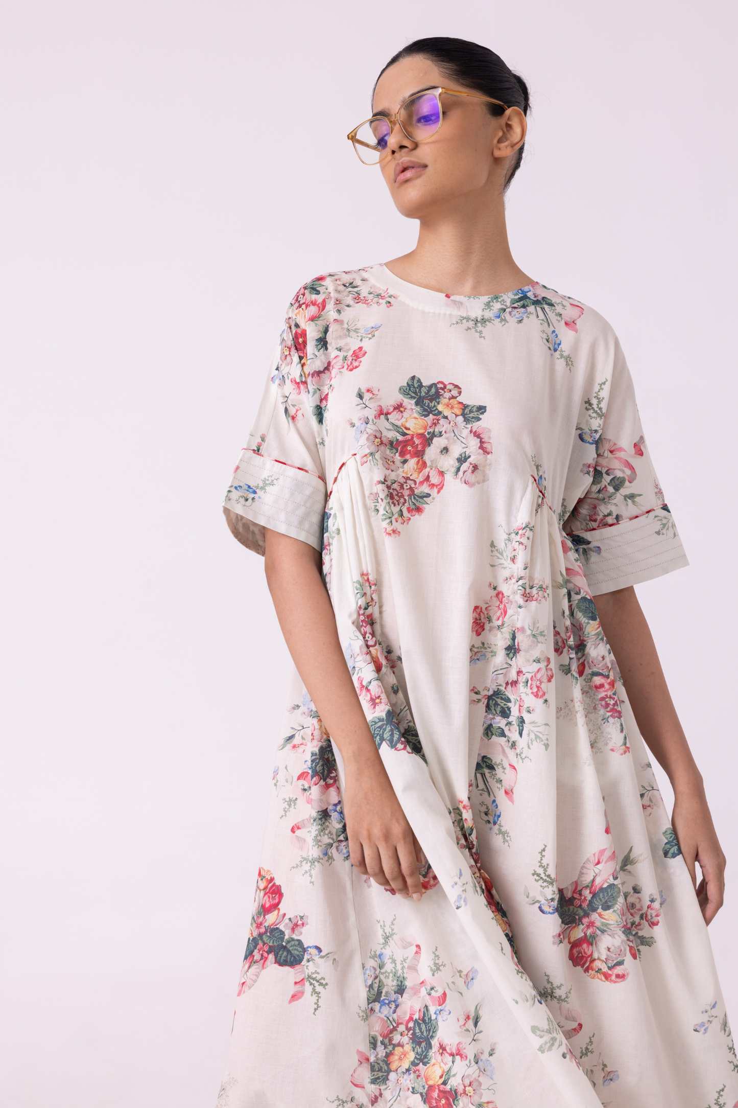 Lily Floral Printed Dress