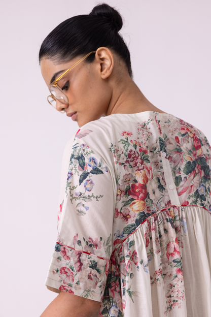 Lily Floral Printed Dress