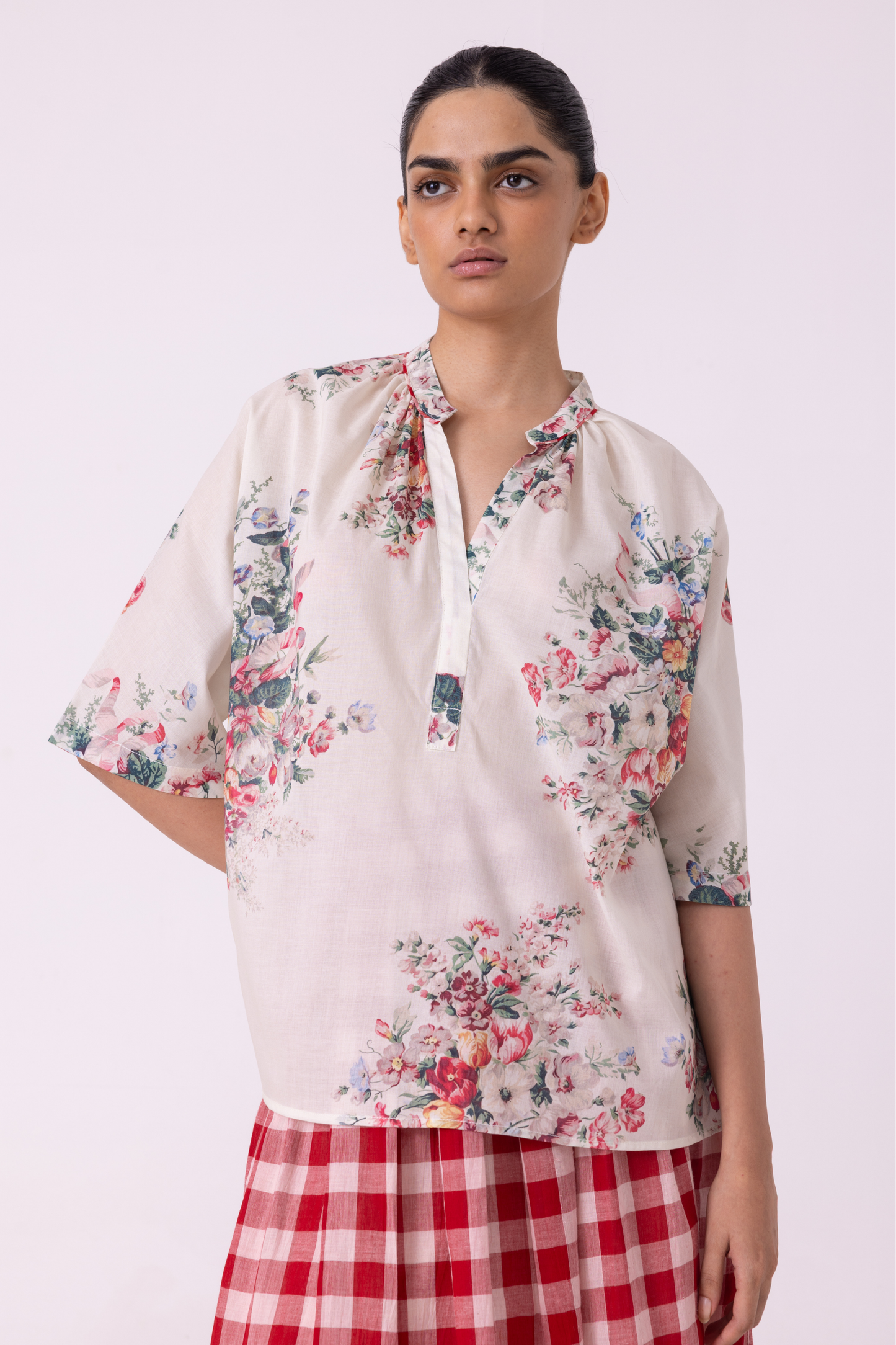 Meg Floral Printed Top
