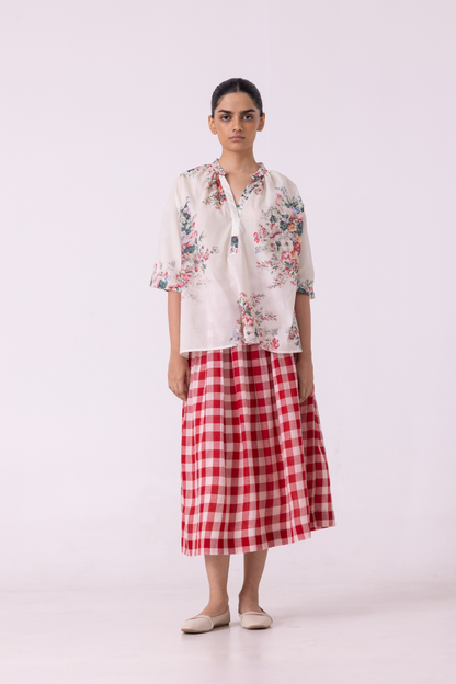 Meg Floral Printed Top