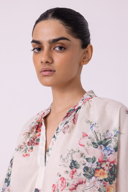 Meg Floral Printed Top