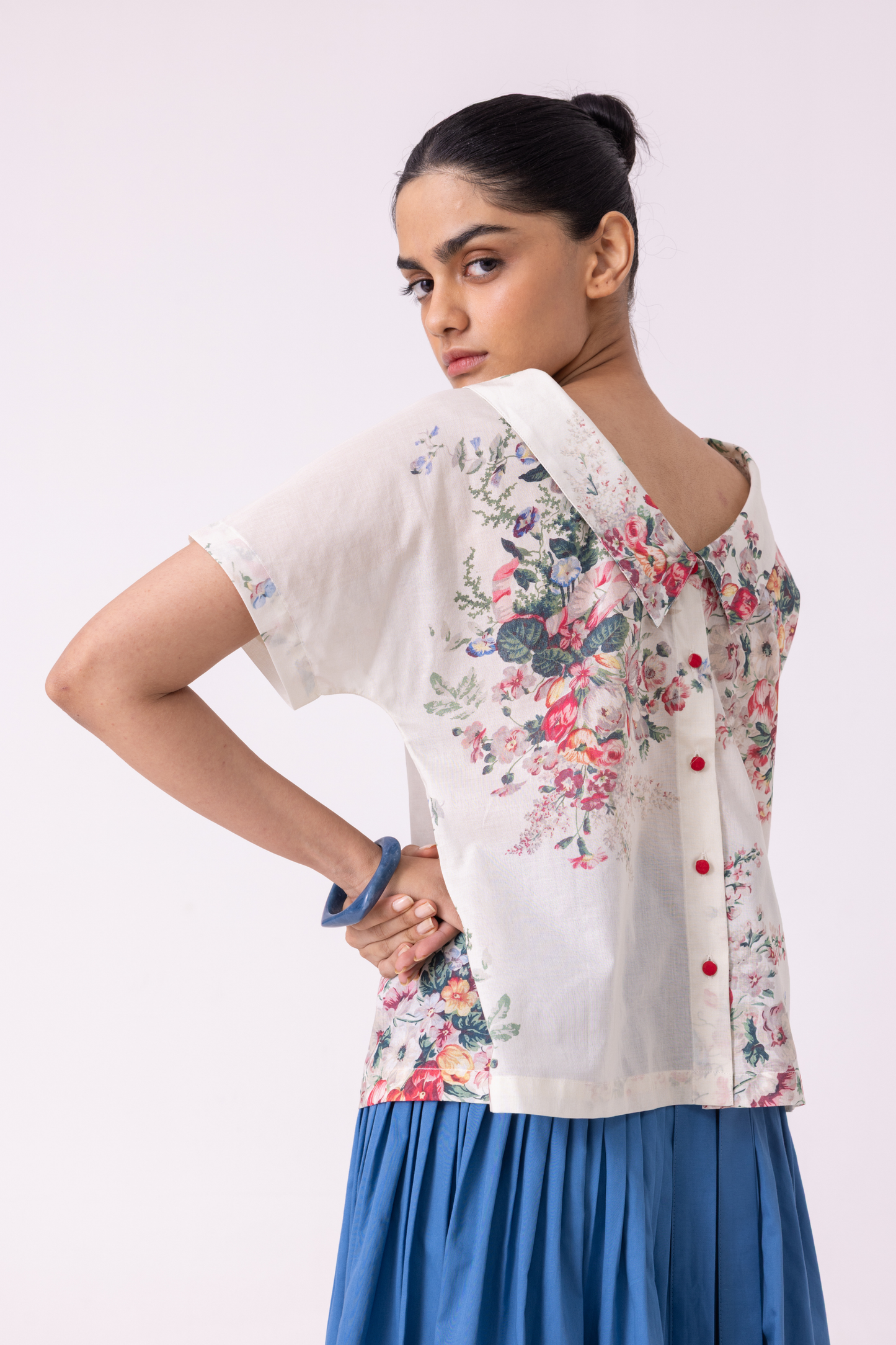 Nora Floral Printed Top