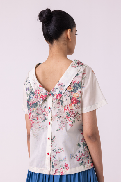 Nora Floral Printed Top