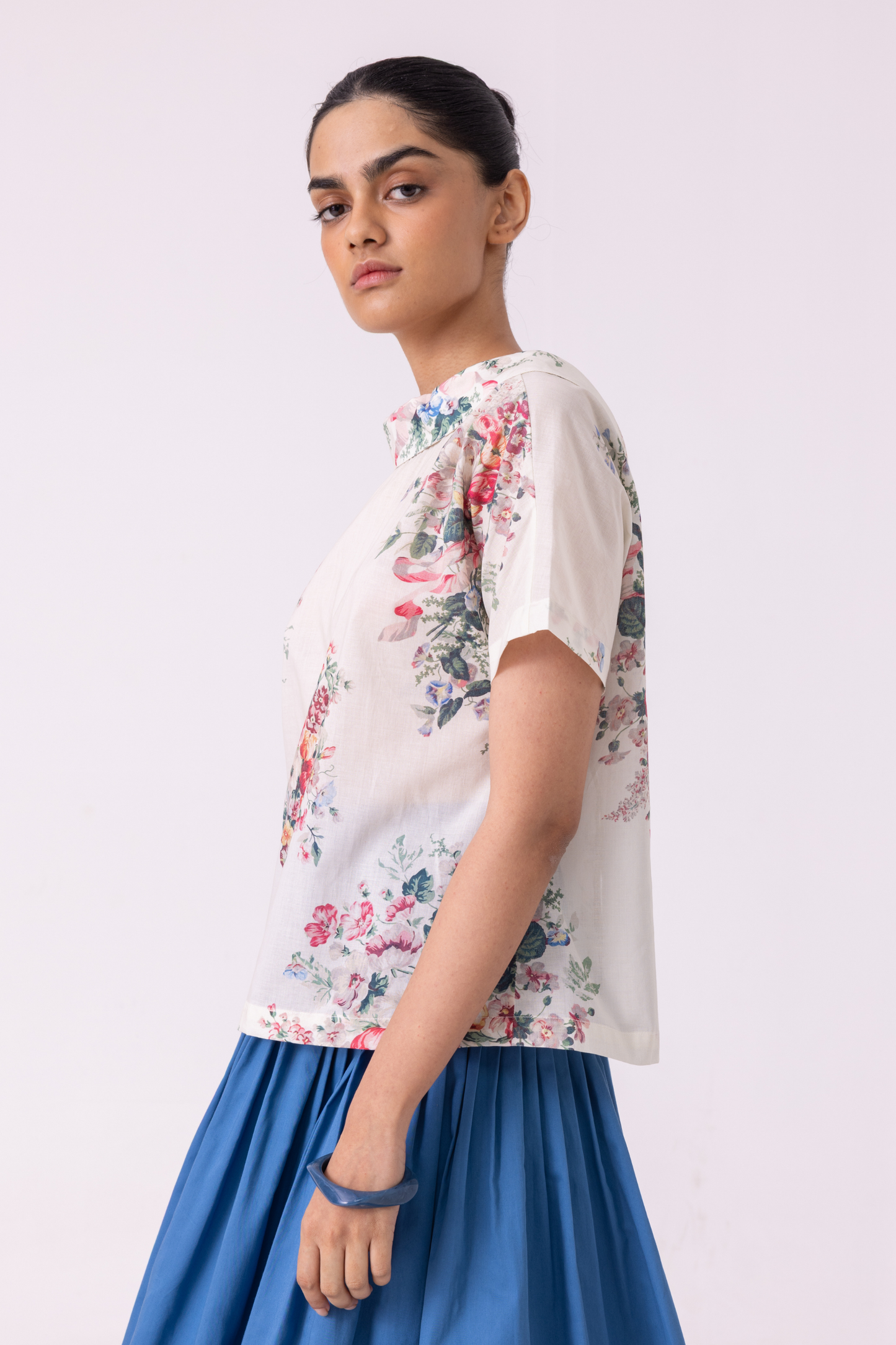 Nora Floral Printed Top