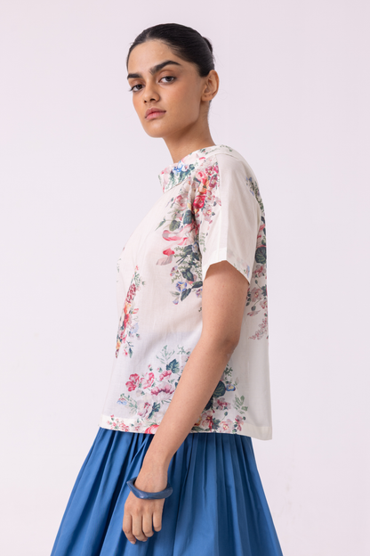 Nora Floral Printed Top