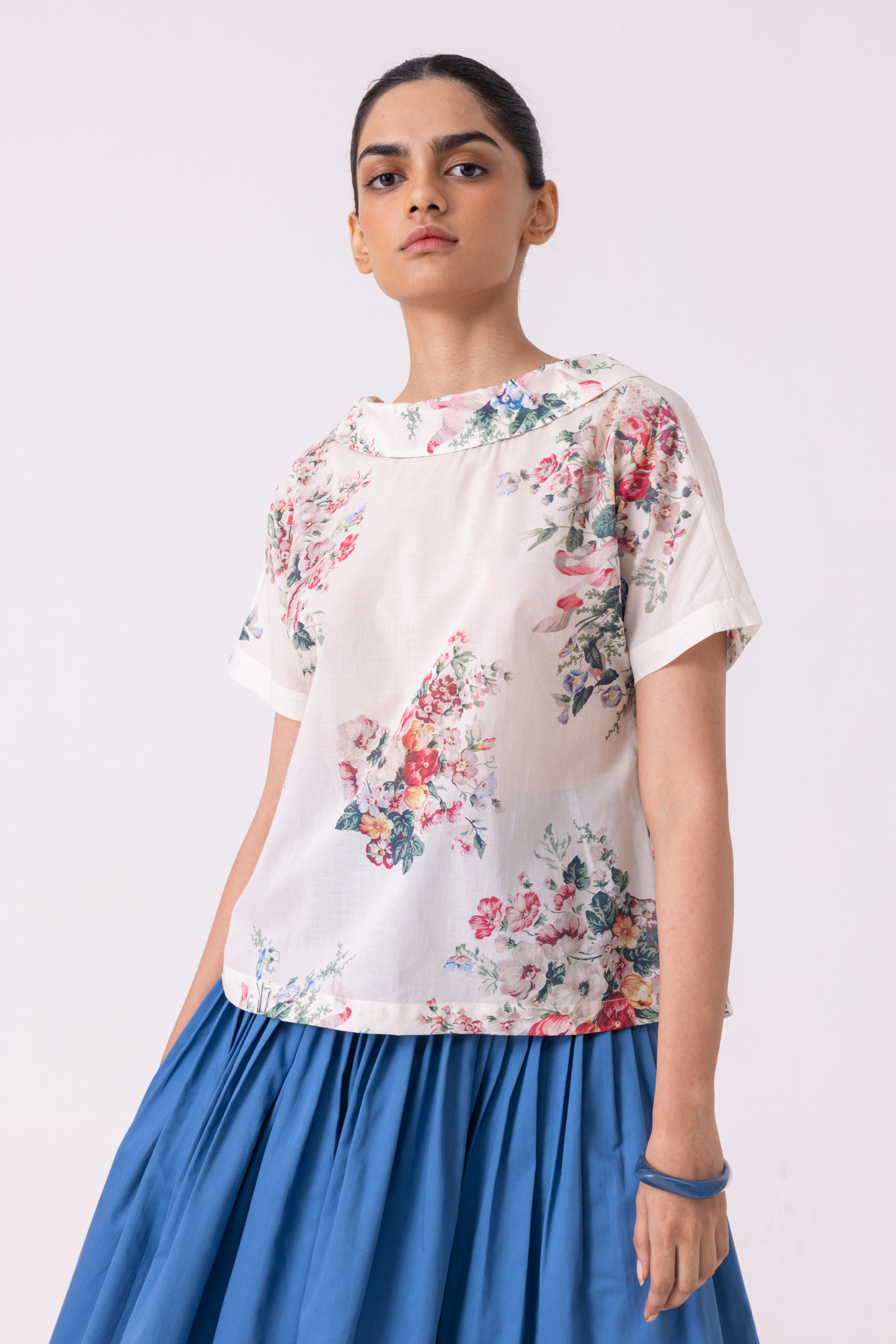 Nora Floral Printed Top