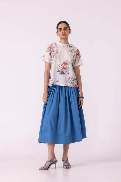 Nora Floral Printed Top
