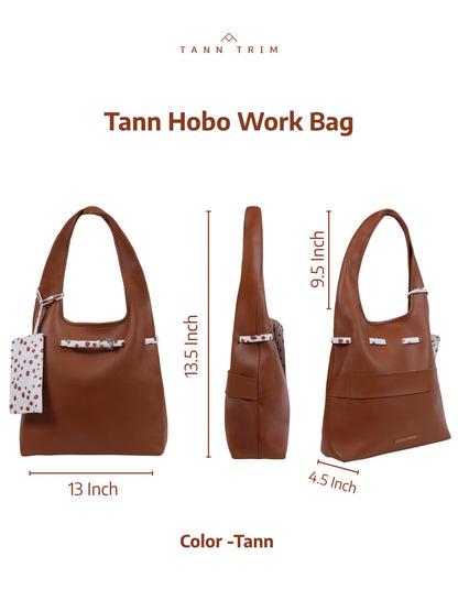 Dark Brown Hobo Work Bag