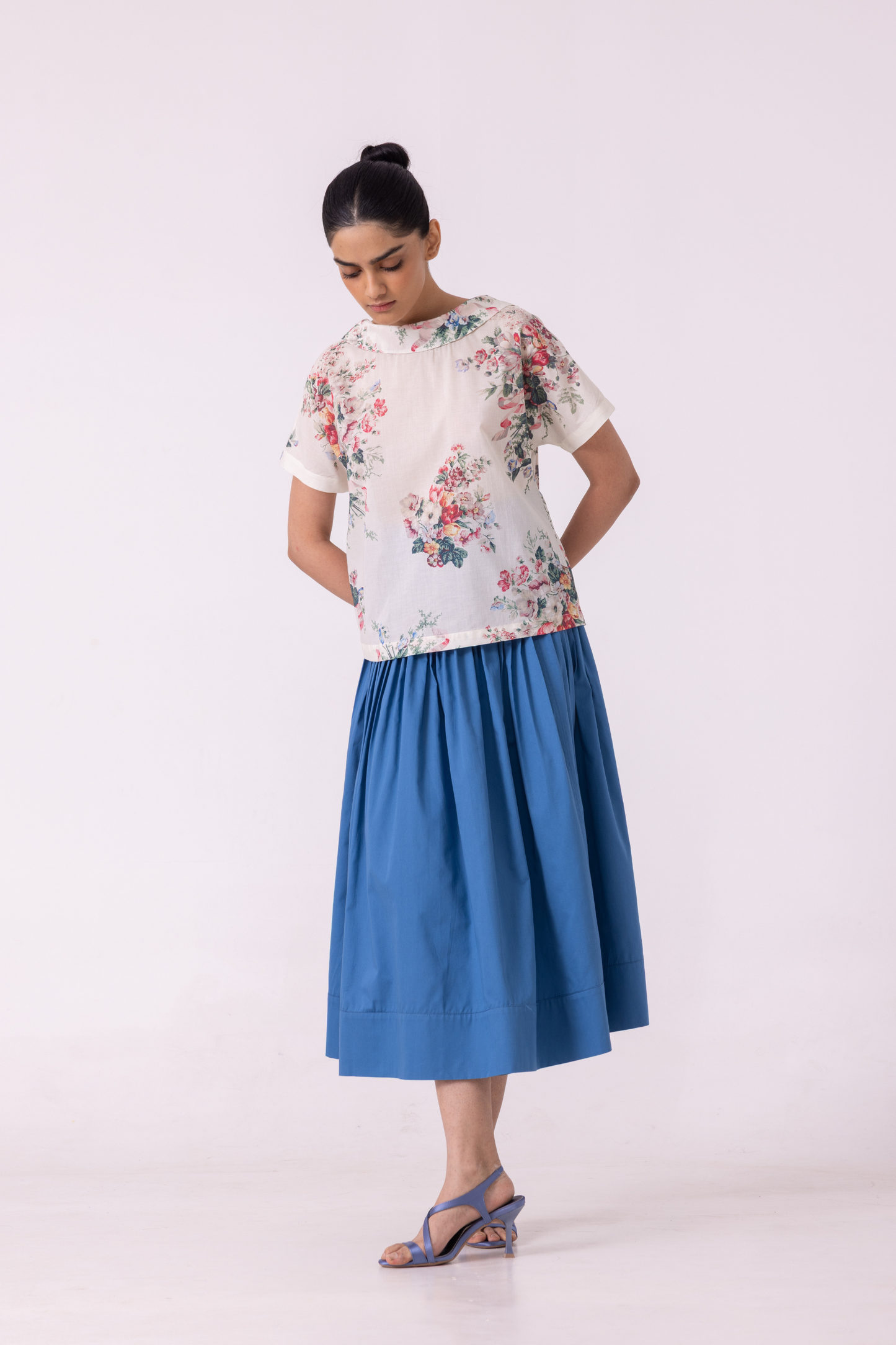 Nora Floral Printed Top